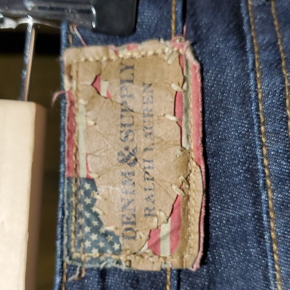 VINTAGE RALPH LAUREN DENIM & SUPPLY FLARE DENIM JEANS SIZE 29 x 34 - Picture 4 of 9
